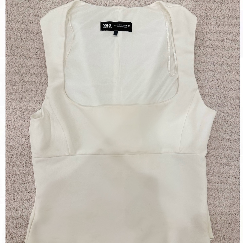 Fitted Square Neck Top